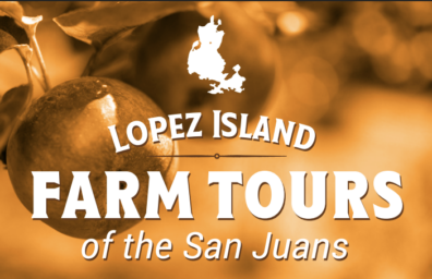 Lopez Island Farm Tours of the San Juans logo.
